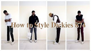 How to Style Dickies 874 Part 2  2 New Dickies Review [upl. by Alric984]