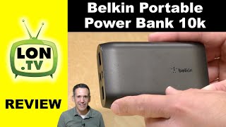 Belkin Portable Power Bank Charger 10K Review [upl. by Nady]