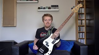 Fender Player Precision Bass  All You Need To Know  Tone Demo amp Review [upl. by Marteena283]