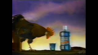 Cool Mint Listerine quotDayO Roosterquot Commercial 1992 [upl. by Nadler]