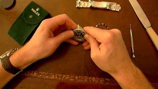 How to change the bezel insert on your Rolex Submariner [upl. by Leon]