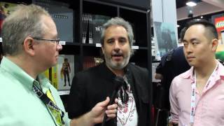 FJ DeSanto and Marcus To talk Cyborg 009 from Archaia  CB at SDCC 2013 [upl. by Aseena234]