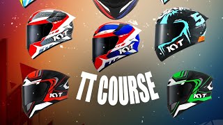 KYT TT COURSE HELMETS 2023 lineup available at MotoCentralIndia helmets kyt kythelmet [upl. by Norraf]