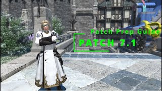 FFXIV Patch 71 Crafter Prep Ultimate [upl. by Veron134]