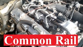 How the common rail diesel injection operates [upl. by Ennaeirrac]