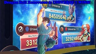 Dragon Ball Xenoverse 2 UNIVERSE 7 WINS [upl. by Rhines]