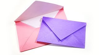 How to make Envelope  Paper Crafts 1101 [upl. by Jeffie896]