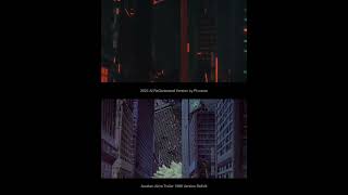 2024 AI ReGenerated Version by PixVerse vs Awaken Akira Trailer 1988 Version ReEdit [upl. by Yssej]