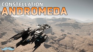 RSI Constellation Andromeda Review  Star Citizen 319 4K Gameplay [upl. by Mariken]