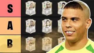 RANKING EVERY PRIME ICON CARD IN A TIER LIST  FIFA 22 [upl. by Eimam]