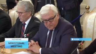 LavrovSteinmeier Meeting Germany calls on Russia and Ukraine to prevent conflict escalation [upl. by Oiliduab]