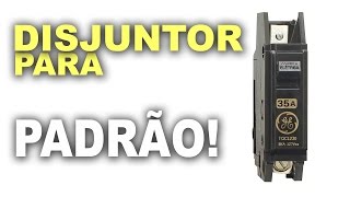 Disjuntor para medidor de energia PadrÃ£o [upl. by Euqininod19]