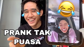 PRANK TAK PUASA 😂 NRHWZ JERIT TERKEJUT 🤣 [upl. by Ientruoc23]