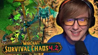 POZDRAWIAM NEXOS LIVE Survival Chaos 421 Warcraft III [upl. by Nogaem238]