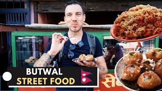 STREET FOOD Tour in BUTWAL🇳🇵 Dashain Vibes  LUMBINI [upl. by Divadnahtanoj]