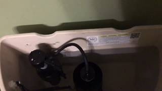 How to Fix Kohler Low Flow Toilet That Wont Flush Unless You Hold Down The Handle [upl. by Latonia]