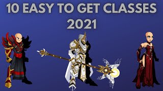 AQW Easy To Get Classes Worth Getting 2021 Non Mem Non AC Free Player Classes [upl. by Ludovika]