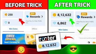 Rooter App Unlimited Coin Trick 2024  Rooter App se Paise Kaise Kamaye  Rooter New Trick  Rooter [upl. by Mullane]