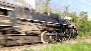 NKP 765 going FAST at 70mph [upl. by Fry]