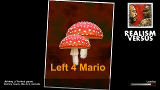 LEFT 4 DEAD 2  LEFT 4 MARIO  REALISM VERSUS [upl. by Mervin811]