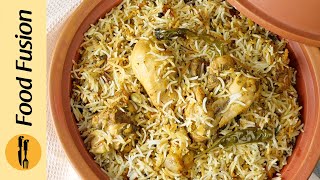 Easy Hyderabadi Dum Biryani Recipe By Food Fusion Ramazan Special [upl. by Arahat206]