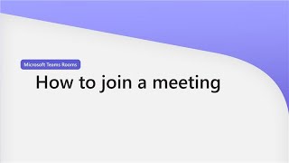 Microsoft Teams Rooms Walkthrough 2 of 5  Joining the Meeting [upl. by Latimore807]