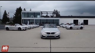 2015 BMW M4 cabriolet  essai AutoMoto [upl. by Marnie]