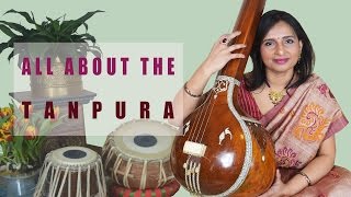 TANPURA Indian String Instrument  Urmi Battu [upl. by Anelrats550]