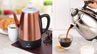 7 Best Coffee Percolator on Amazon  Best Coffee Percolator Coffee Maker [upl. by Cowles]