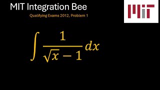 MIT 2012 Integration Bee Qualifying Exams Problem 1 [upl. by Tsnre770]