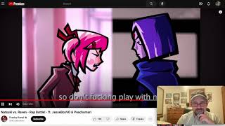 quotNEVERMOREquot RAVEN VS NATSUKI RAP BATTLE  FRESHY KANAL reaction [upl. by Adila648]