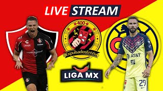 ATLAS VS AMÉRICA  EN VIVO  LIGA MX JORNADA 4 APERTURA 2021 LIVE  Los Expulsados [upl. by Ozner671]