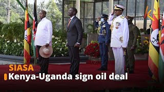 Kenya and Uganda sign seven MOUs to enhance bilateral relations [upl. by Adaurd]