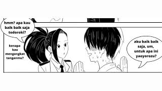 Todomomo  Misunderstanding Boku no Hero Academia  Translate Indo todoroki todomomo bnha art [upl. by Cherilyn522]