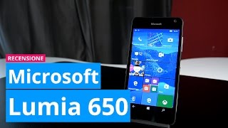 Lumia 650 recensione  Hardware Upgrade [upl. by Johnson810]