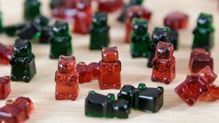 How to Make Gummy Bears  Homemade Gummy Bears Recipe [upl. by Aikel]