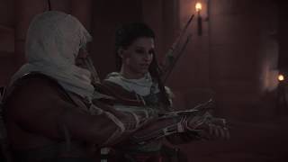 Assassins Creed Origins  Receiving the FIRST Hidden Blade [upl. by Ekrub]