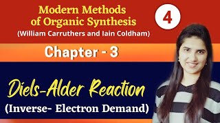 Diels Alder ReactionHOMO and LUMO in pericyclic reactions42 cycloadditionInverse Electron Demand [upl. by Nodyarb867]