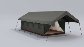 Bushtech Echo 2200 Tent [upl. by Norek843]