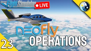 Virtual Aviation Series My MSFS 2020 NeoFly Career  Say Intentions AI  Active Sky [upl. by Durwyn]