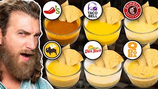 Blind Fast Food Queso Taste Test [upl. by Adyl]