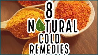 8 Effective FAST Natural Cold amp Sinus Infection Remedies  Frugal Living  At Home Treatments [upl. by Tessi338]