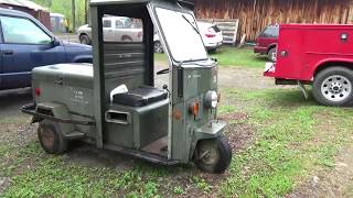 1972 Cushman US Military Meter Maid a 45year old survivor [upl. by Nudd266]