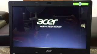 How to Reformat Acer ES14 Laptop Install Windows 10 Tutorial Vlog2 [upl. by Mctyre]