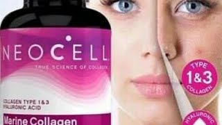 تجربتي مع حبوب كولاجين مع فيتامينCللبشرة من الشركة الامريكية نيوسيلcollagen type1amp3 neocell [upl. by Dranoel322]