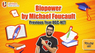 Biopower By Michael Foucault  Past Papers UGCNET English Literature [upl. by Amaty]