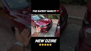 New Dzire Got 5 star Safety Rating In GNCAP ❤️ [upl. by Bik]