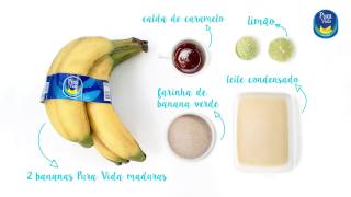 Receita de Sorvete de Biomassa de Banana Pura Vida [upl. by Ahsenrat]