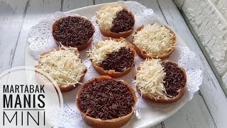 RESEP MARTABAK MANIS MINI UNTUK PEMULA ANTI GAGAL ADA TAKARAN SENDOK [upl. by Judon196]