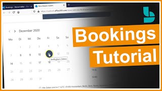 Microsoft Bookings Tutorial deutsch [upl. by Sherfield]